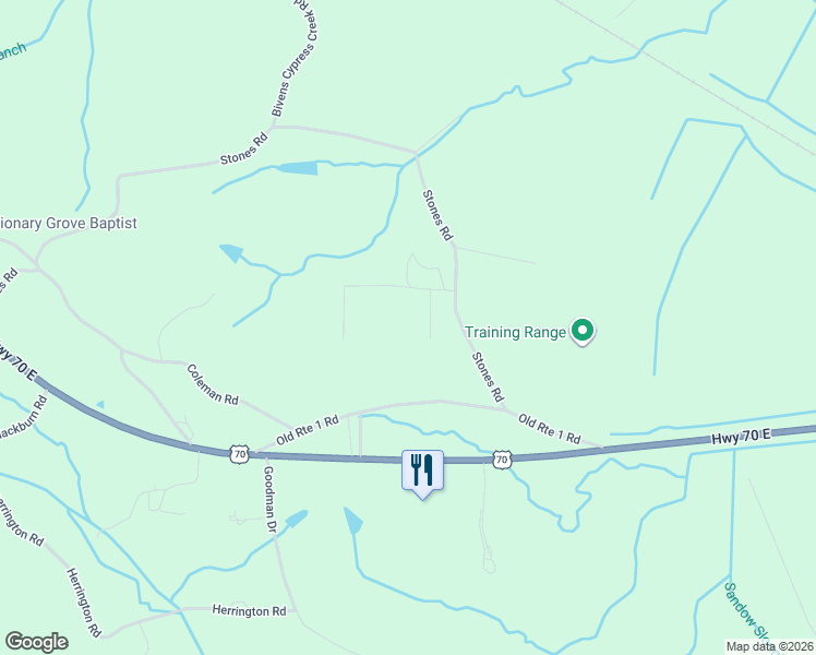 map of restaurants, bars, coffee shops, grocery stores, and more near 1655 Stones Rd in Camden