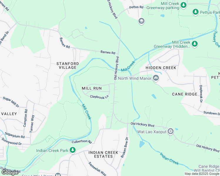 map of restaurants, bars, coffee shops, grocery stores, and more near 301 Upper Mill Drive in Nashville
