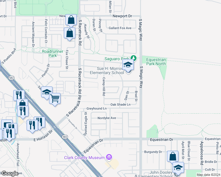 map of restaurants, bars, coffee shops, grocery stores, and more near 1037 Kennebunk Circle in Henderson