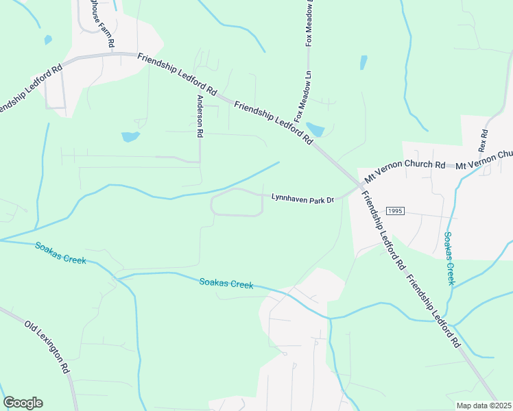 map of restaurants, bars, coffee shops, grocery stores, and more near 803 Lynnhaven Park Drive in Winston-Salem