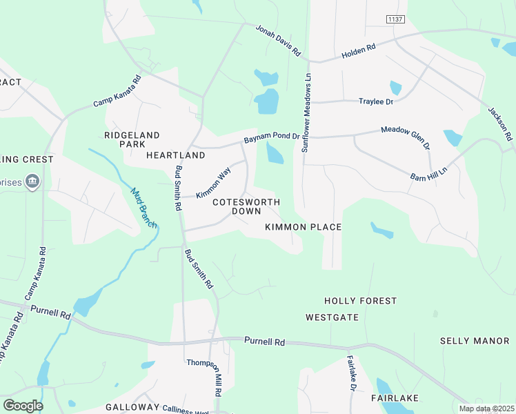 map of restaurants, bars, coffee shops, grocery stores, and more near 8517 Falkirk Ridge Court in Wake Forest