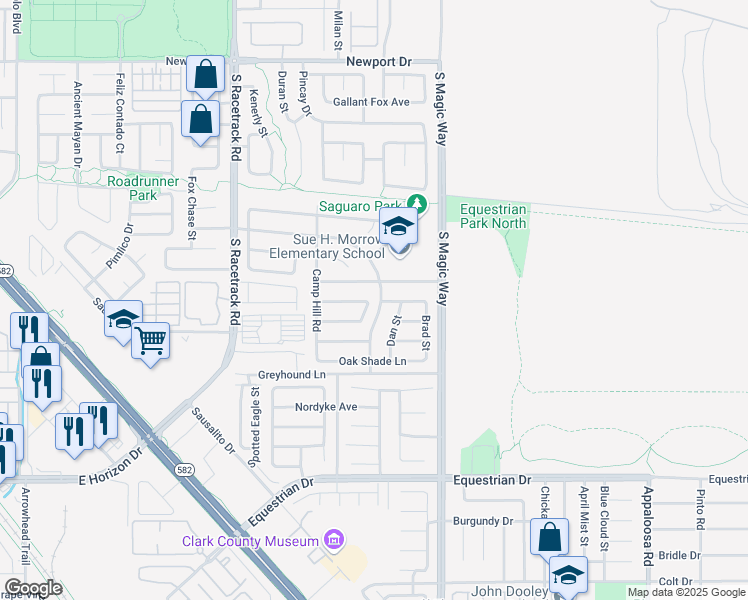 map of restaurants, bars, coffee shops, grocery stores, and more near 1050 Kennebunk Circle in Henderson