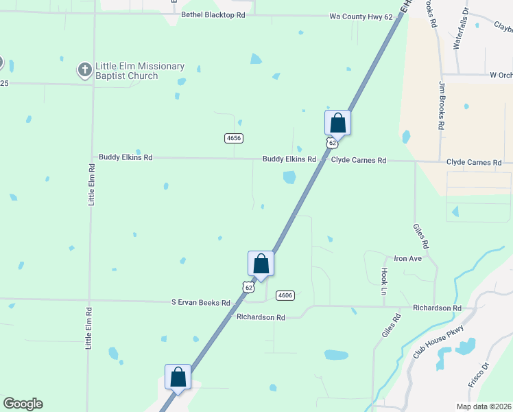 map of restaurants, bars, coffee shops, grocery stores, and more near 12737 Budding Elkins Road in Farmington