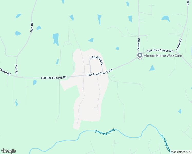 map of restaurants, bars, coffee shops, grocery stores, and more near 803 Flat Rock Church Road in Louisburg