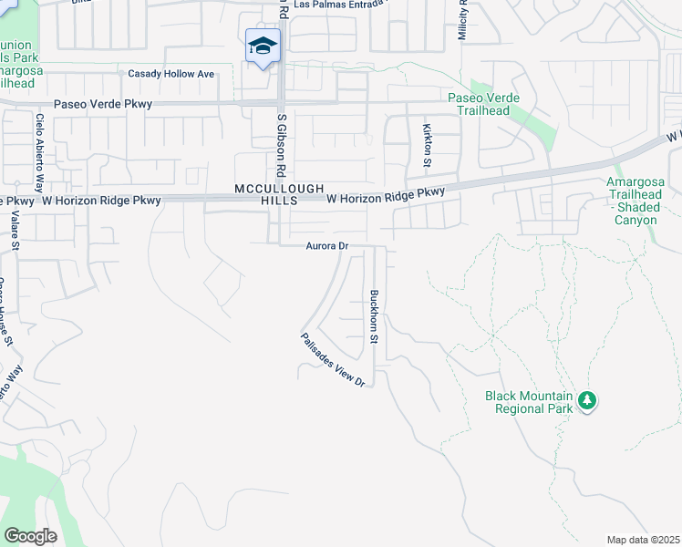 map of restaurants, bars, coffee shops, grocery stores, and more near 285 Mandarin Hill Lane in Henderson