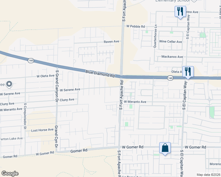 map of restaurants, bars, coffee shops, grocery stores, and more near 9306 Roadmaster Court in Las Vegas