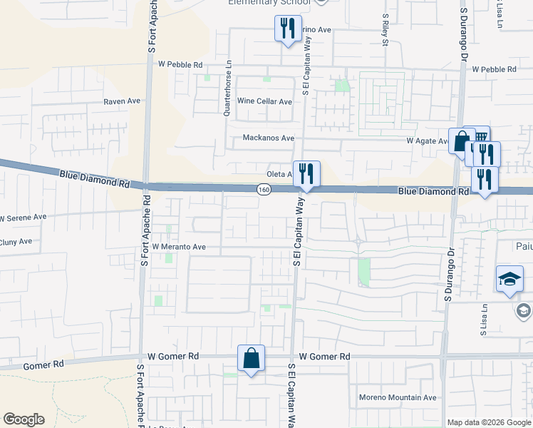 map of restaurants, bars, coffee shops, grocery stores, and more near 9078 Herring Cove Avenue in Las Vegas