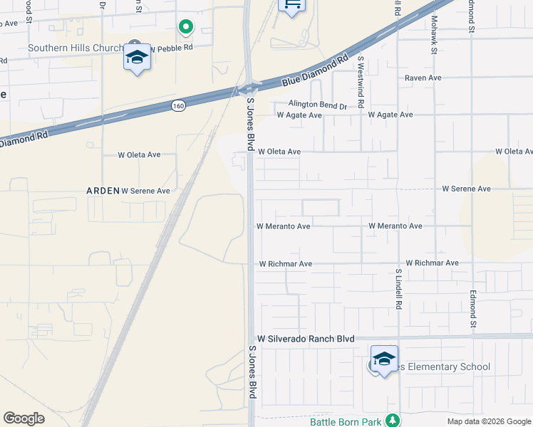 map of restaurants, bars, coffee shops, grocery stores, and more near 9360 Maple Red Court in Las Vegas