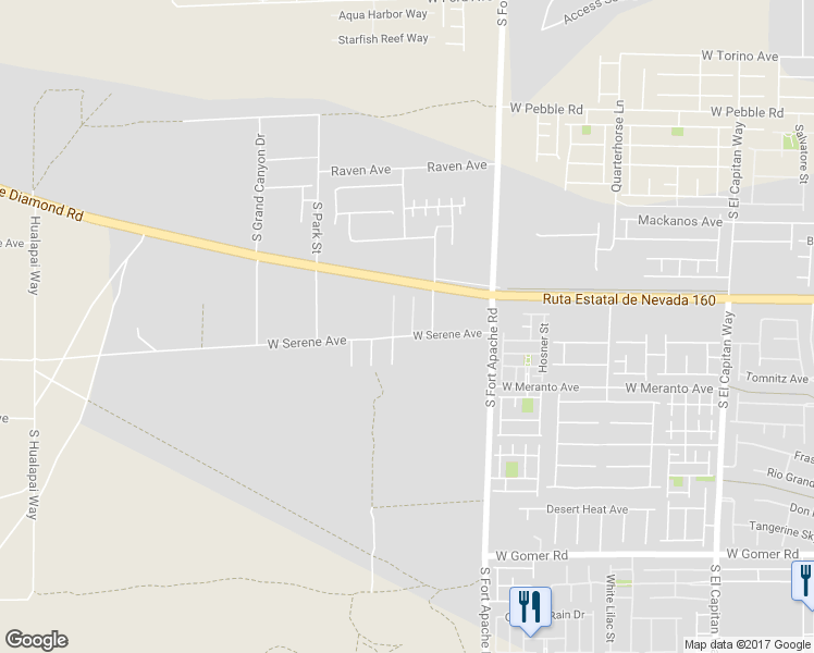 map of restaurants, bars, coffee shops, grocery stores, and more near 9271 Fire Rose Street in Las Vegas