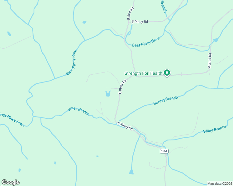 map of restaurants, bars, coffee shops, grocery stores, and more near 1024 East Piney Road in Dickson