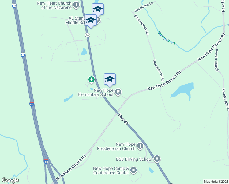 map of restaurants, bars, coffee shops, grocery stores, and more near in Hillsborough