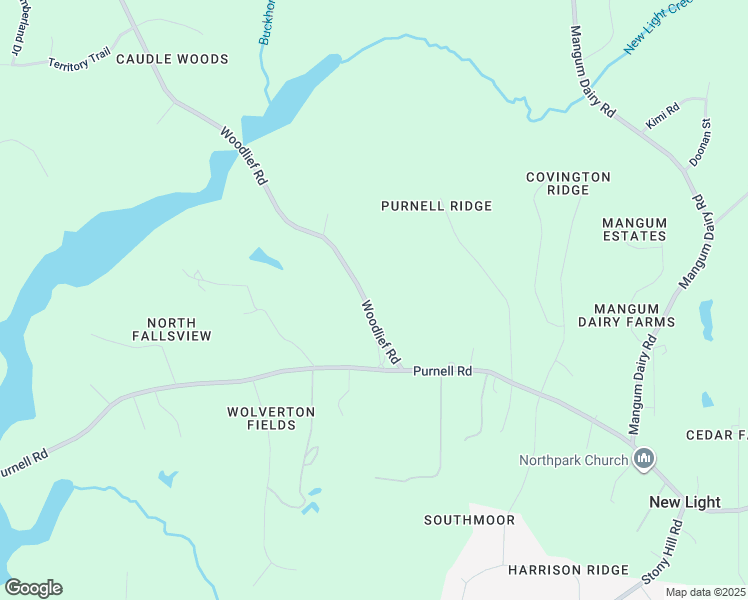 map of restaurants, bars, coffee shops, grocery stores, and more near 8332 Woodlief Road in Wake Forest
