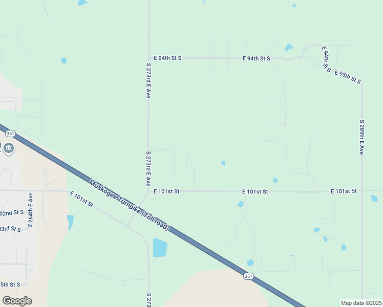 map of restaurants, bars, coffee shops, grocery stores, and more near 27653 East 101st Street in Coweta