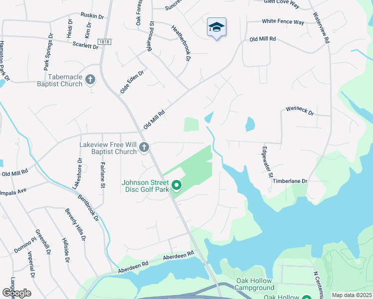map of restaurants, bars, coffee shops, grocery stores, and more near 3868 Tanyard Mill Court in High Point