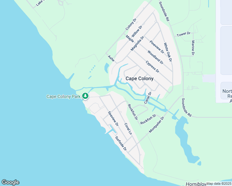 map of restaurants, bars, coffee shops, grocery stores, and more near 525 Rockfish Street in Edenton