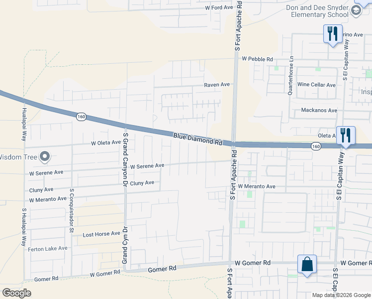 map of restaurants, bars, coffee shops, grocery stores, and more near 9237 Blue Agate Street in Las Vegas