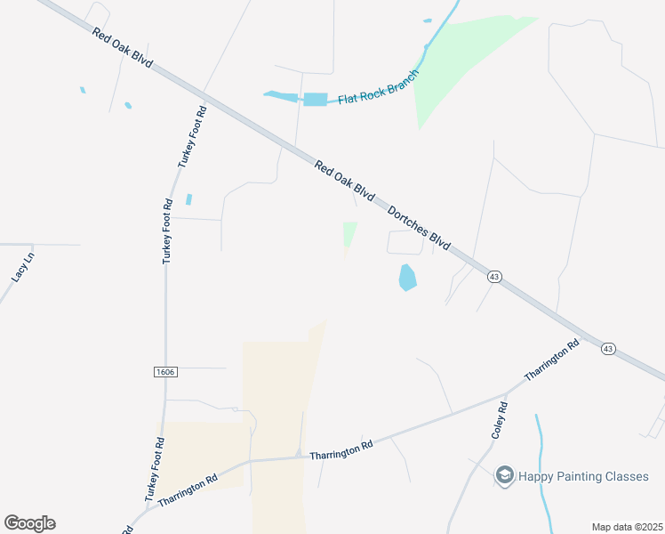 map of restaurants, bars, coffee shops, grocery stores, and more near 6556 Red Oak Boulevard in Rocky Mount