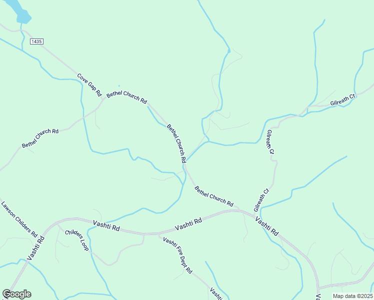 map of restaurants, bars, coffee shops, grocery stores, and more near 2401 Bethel Church Road in Moravian Falls