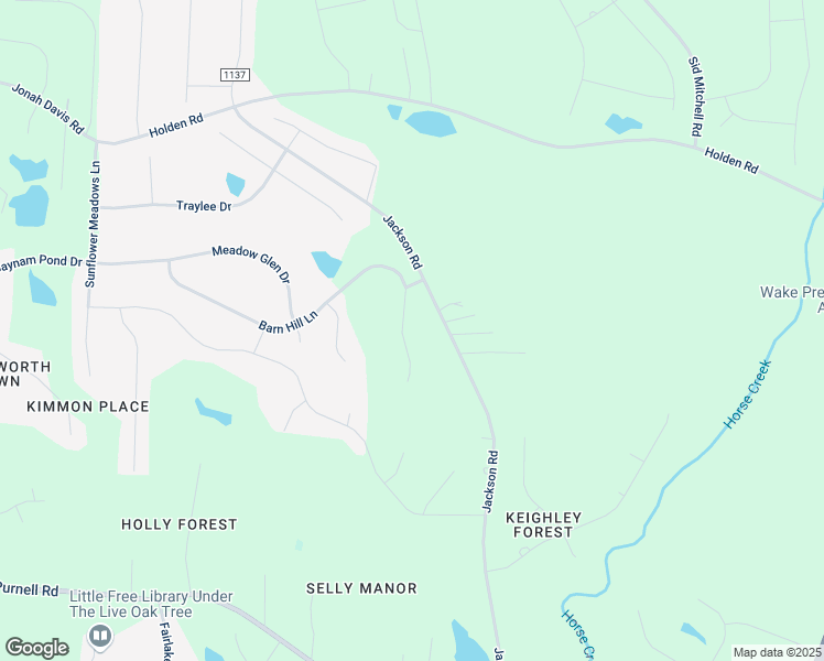 map of restaurants, bars, coffee shops, grocery stores, and more near 150 Barn Hill Lane in Wake Forest