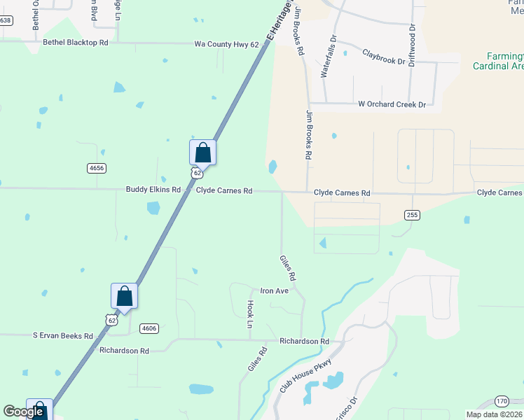 map of restaurants, bars, coffee shops, grocery stores, and more near 11775 Giles Road in Farmington