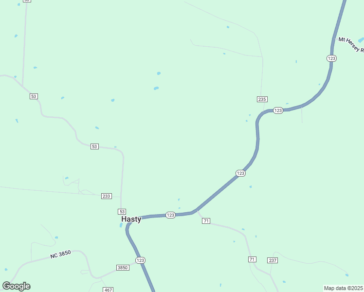 map of restaurants, bars, coffee shops, grocery stores, and more near County Road 53 in Harrison