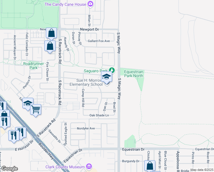 map of restaurants, bars, coffee shops, grocery stores, and more near 1070 Featherwood Avenue in Henderson