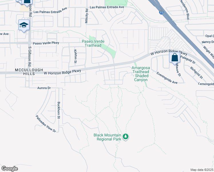 map of restaurants, bars, coffee shops, grocery stores, and more near 723 Value Ridge Avenue in Henderson