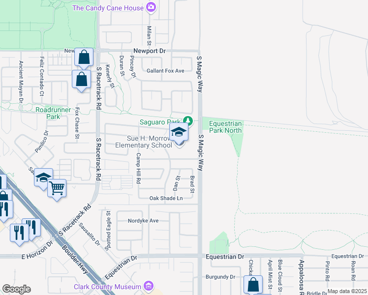 map of restaurants, bars, coffee shops, grocery stores, and more near 1070 Featherwood Avenue in Henderson