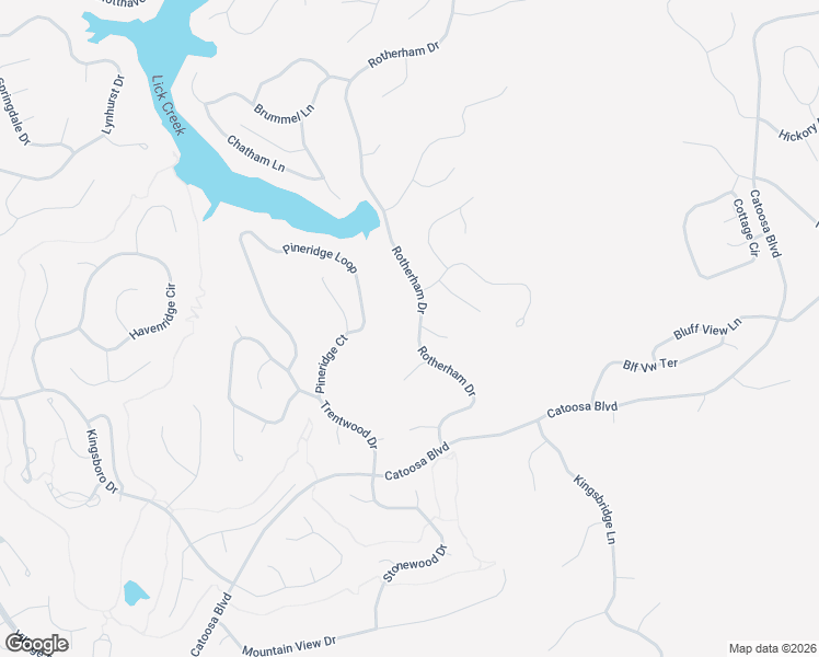 map of restaurants, bars, coffee shops, grocery stores, and more near 143 Rotherham Drive in Crossville
