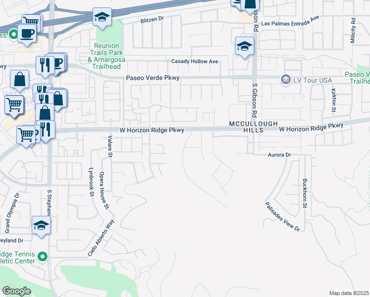 map of restaurants, bars, coffee shops, grocery stores, and more near in Henderson