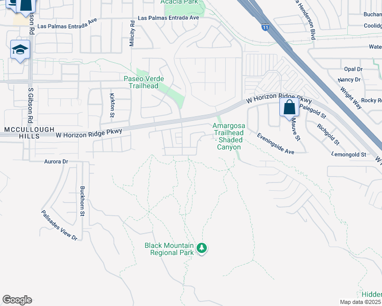 map of restaurants, bars, coffee shops, grocery stores, and more near 677 Principle Point Avenue in Henderson