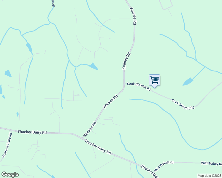 map of restaurants, bars, coffee shops, grocery stores, and more near 2081 Keesee Road in McLeansville