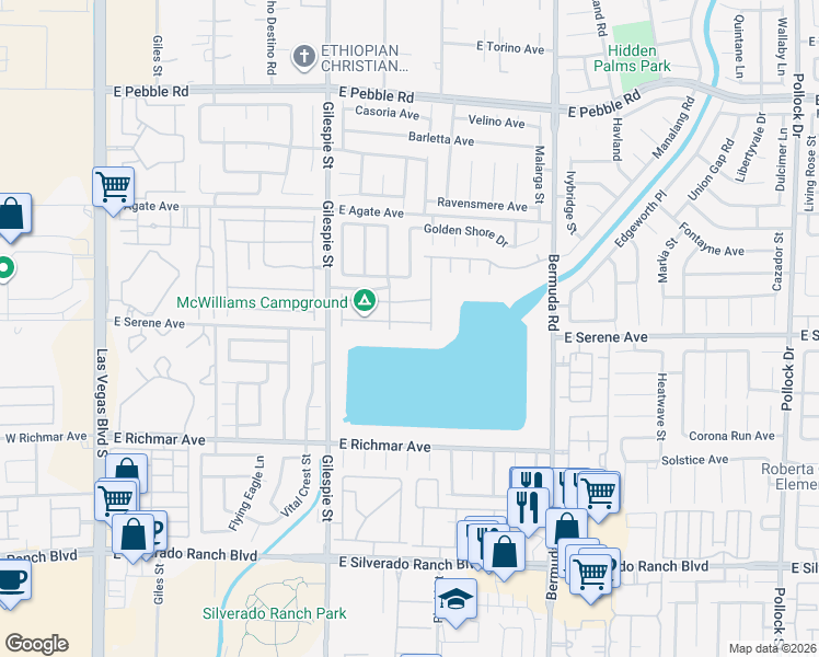 map of restaurants, bars, coffee shops, grocery stores, and more near 273 Kyland Cove Avenue in Las Vegas