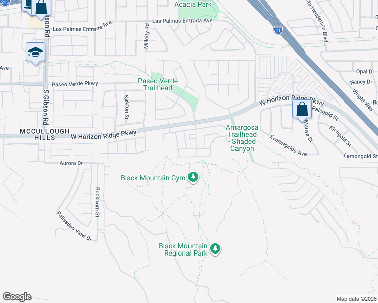 map of restaurants, bars, coffee shops, grocery stores, and more near 703 Principle Point Avenue in Henderson