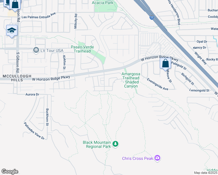map of restaurants, bars, coffee shops, grocery stores, and more near 685 Principle Point Avenue in Henderson