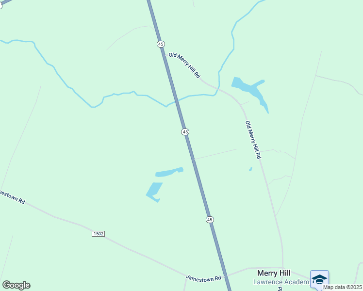 map of restaurants, bars, coffee shops, grocery stores, and more near 250 North Carolina 45 in Merry Hill