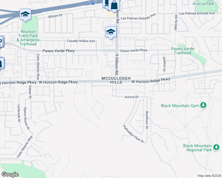 map of restaurants, bars, coffee shops, grocery stores, and more near 221 Abbey Hill Street in Henderson