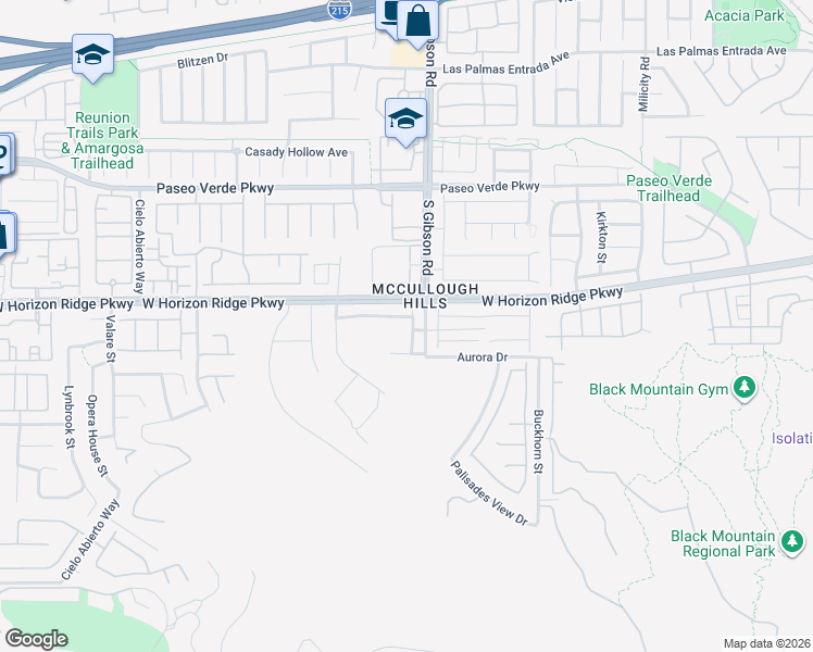 map of restaurants, bars, coffee shops, grocery stores, and more near 221 Abbey Hill Street in Henderson