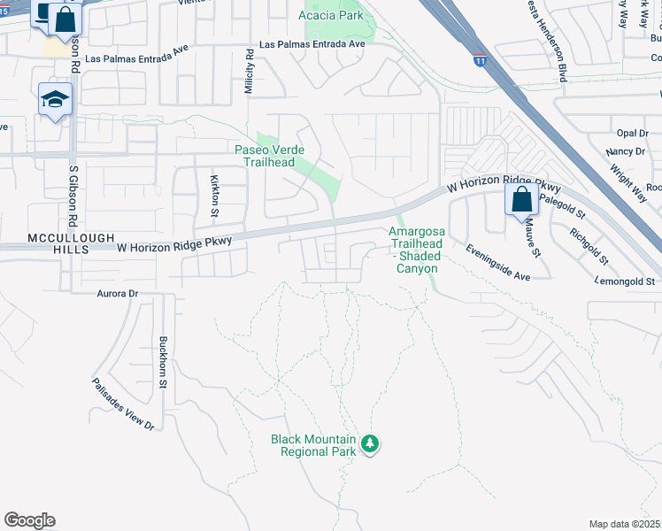 map of restaurants, bars, coffee shops, grocery stores, and more near 704 Principle Point Avenue in Henderson