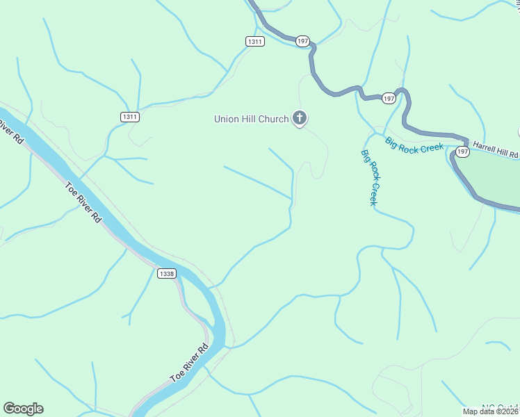 map of restaurants, bars, coffee shops, grocery stores, and more near 704 Union Hill Church Road in Bakersville