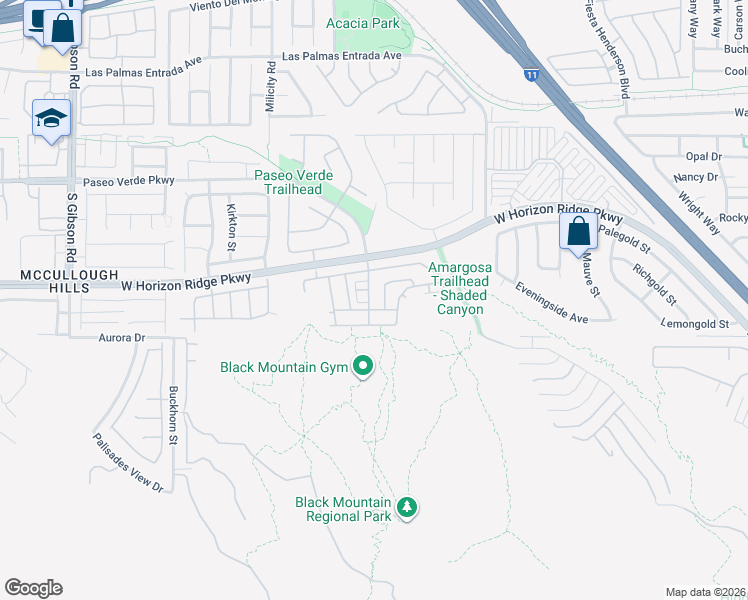 map of restaurants, bars, coffee shops, grocery stores, and more near 228 Serenity Crest Street in Henderson