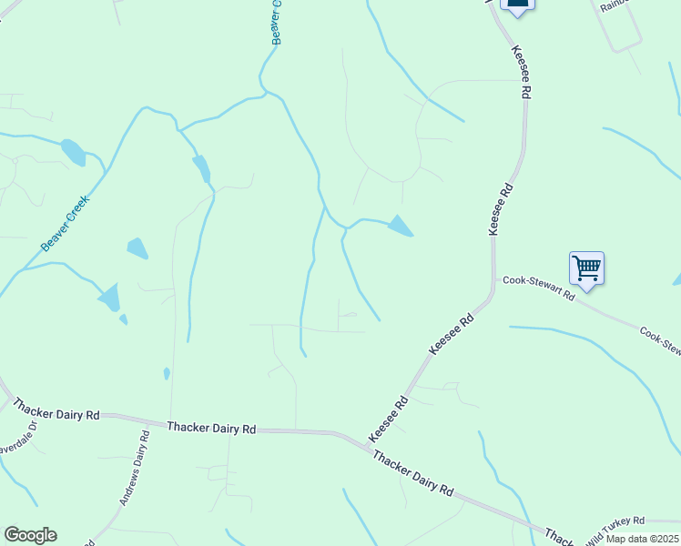map of restaurants, bars, coffee shops, grocery stores, and more near 3209 Nancy Jean Road in Greensboro