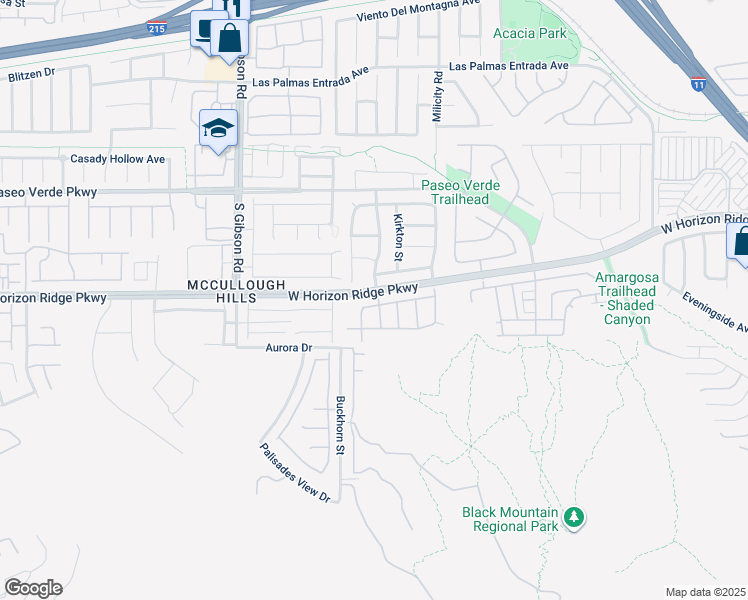 map of restaurants, bars, coffee shops, grocery stores, and more near 856 Loch Katrine Avenue in Henderson