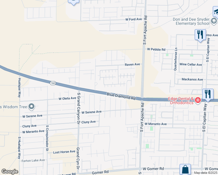 map of restaurants, bars, coffee shops, grocery stores, and more near 9619 Vega Carpio Avenue in Las Vegas