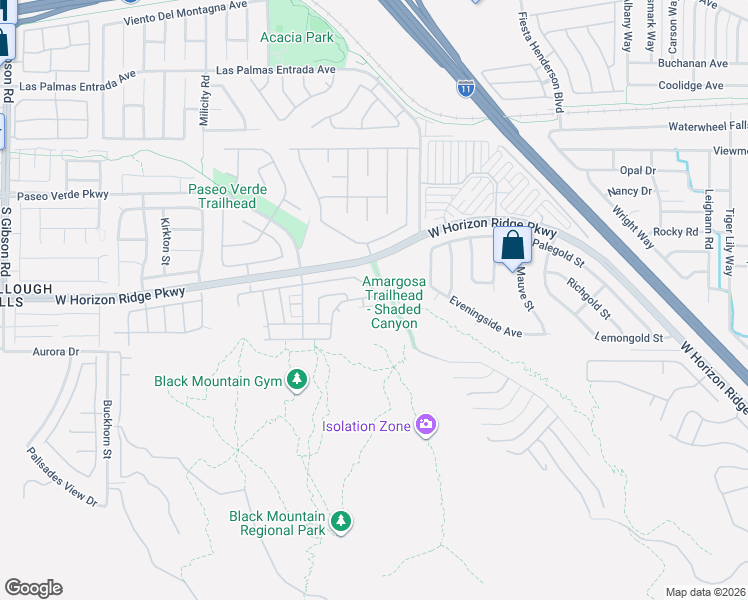 map of restaurants, bars, coffee shops, grocery stores, and more near 223 Kindness Crest Court in Henderson