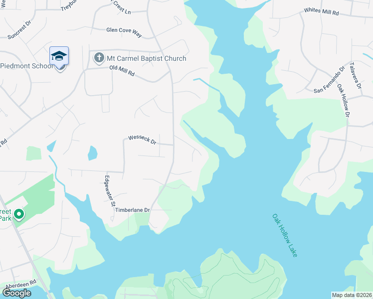 map of restaurants, bars, coffee shops, grocery stores, and more near 2509 Burch Point in High Point