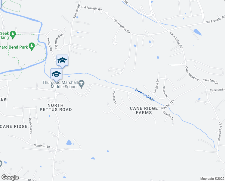 map of restaurants, bars, coffee shops, grocery stores, and more near 1301 Blairfield Drive in Nashville