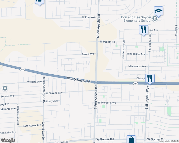 map of restaurants, bars, coffee shops, grocery stores, and more near 9114 Hermosa Valley Street in Las Vegas