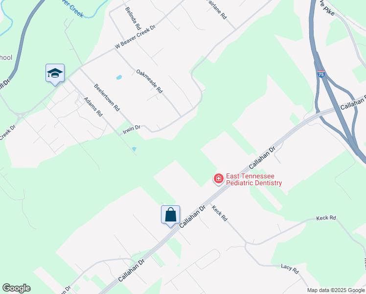 map of restaurants, bars, coffee shops, grocery stores, and more near 1310 Irwin Drive in Powell