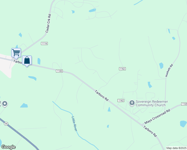 map of restaurants, bars, coffee shops, grocery stores, and more near 107 Colonial Drive in Youngsville